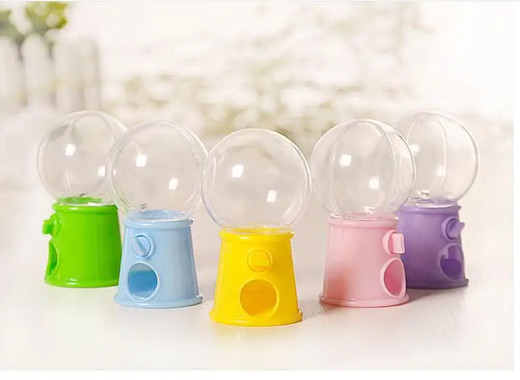 

12pcs/lot Light Bulb Shaped Candy Machine Cute Twisting Machine Mini Candy Boxes Wedding Birthday Party Baby Shower Decoration