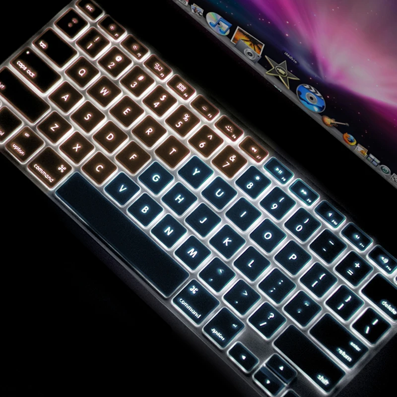 Для нового Macbook Air 13 крышка клавиатуры прозрачный цвет Защита клавиатуры ноутбука для Macbook Air 13 мягкая кожа Наклейка A1932
