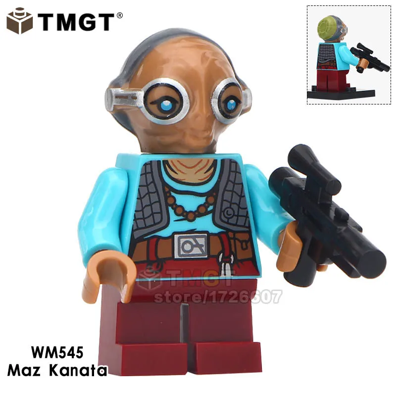 TMGT одиночный Дарт Вейдер Lucas Snoke Han Solo Movie Character s строительные блоки игрушки для детей - Цвет: Цвет: желтый