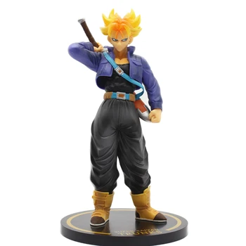 

Chanycore 26CM Anime Dragon BALL Z F.ZERO Super Saiyan Torankusu Master MSP Vegeta Trunks Action Figure PVC Model Toy