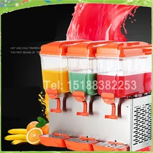 3 резервуара диспенсер для холодных напитков/слякоть машина/соковыжималка Диспенсер для льда для продажи