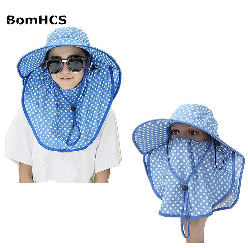 

BomHCS Riding Solar Protection Ultraviolet-proof Sun Hat Summer Women Breathable Caps 17F-315MZ19
