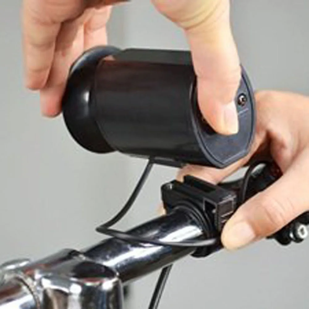 Новые Высокое качество супер звук громкий, электронный велосипедный Звонок велосипед рожок сирены велосипедный руль кольцо сигнализации Динамик