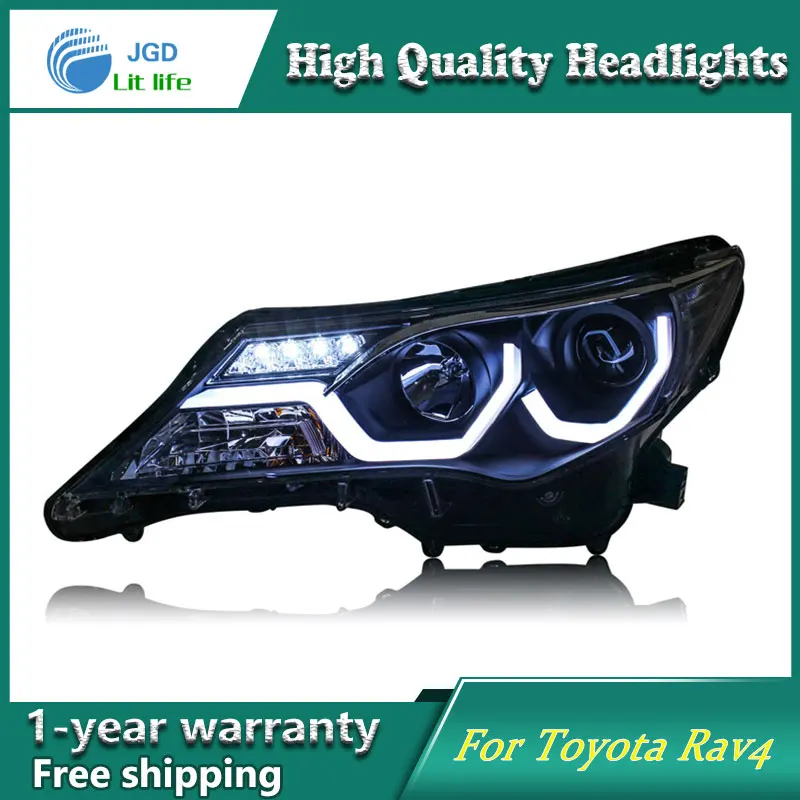 Купить фары на рав. Toyota rav4 2013 фара. Фары Toyota rav4 2013-2015 led. Фара рав 4 2013. Led фары рав-4 2013г.