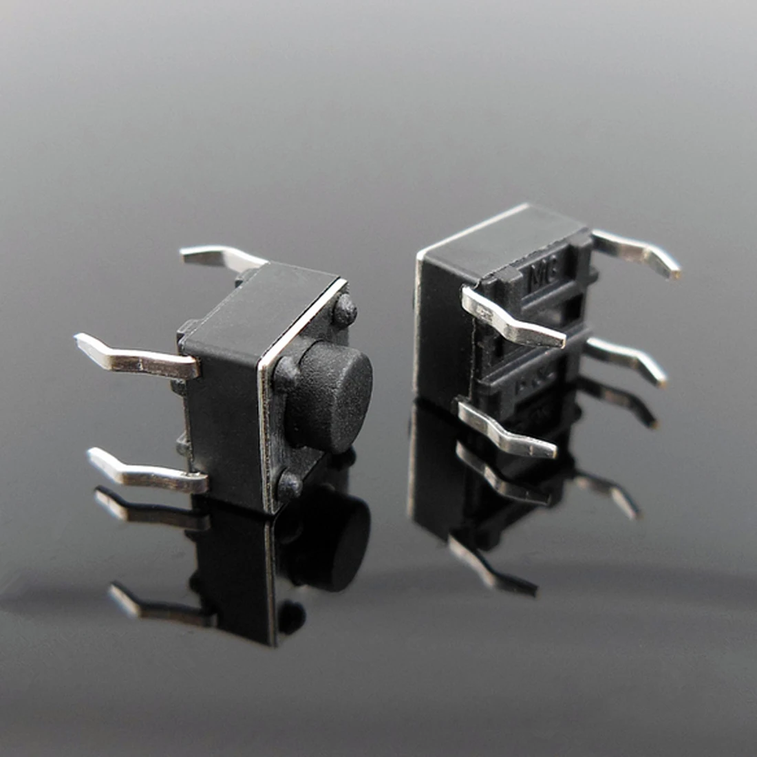 Momentary Push Button 100PCS 6x6mm Mini Tactile Push Button Switches - 4-Pin DIP, Momentary, For PCB &amp; DIY Electronics Small Push Button Switch