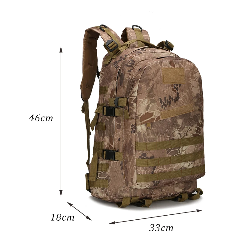 2018 40L 3D Открытый Спорт военный тактический рюкзак 600D нейлон Кемпинг Туризм треккинг дорожные сумки велоспорт альпинизм спортивные сумки