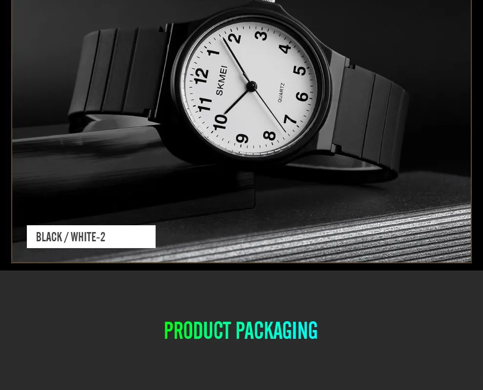 SKMEI 1419 Women Simple Design Personality Women 3bar Waterproof Quartz Wristatches Ladies