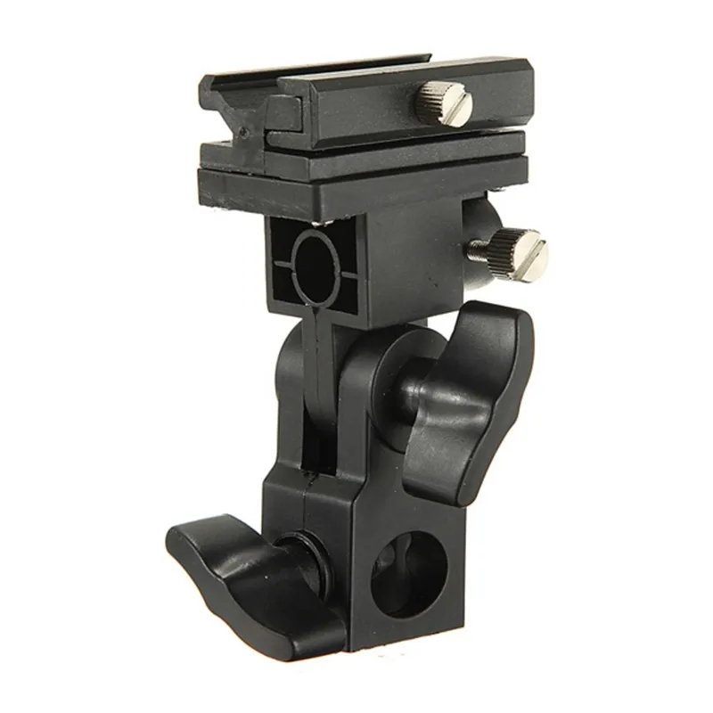 

High Quality B Type Universal Mount Flash Hot Shoe Adapter Trigger Umbrella Holder Swivel Light Stand Bracket