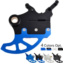 Rear Brake Disc Guard Brake Caliper Bracket Adapter Support For Yamaha YZ YZF WRF 125 250 450 YZ250F YZ450F YZ250X FX YZ450X FX