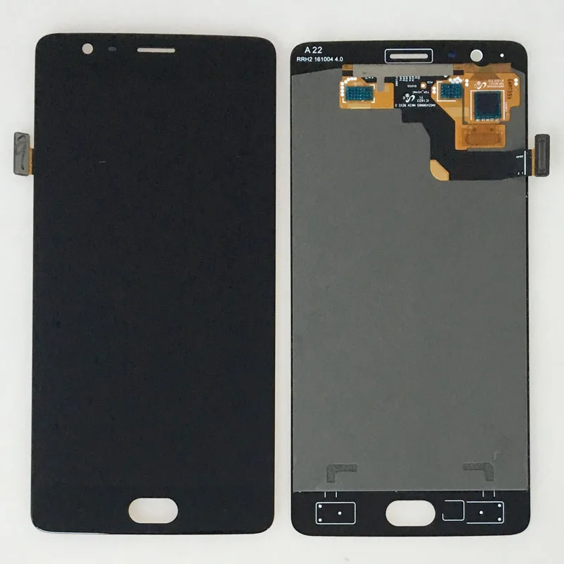

Black LCD Display Touch Digitizer Screen Assembly For OnePlus 3 Three 1+3 A3000