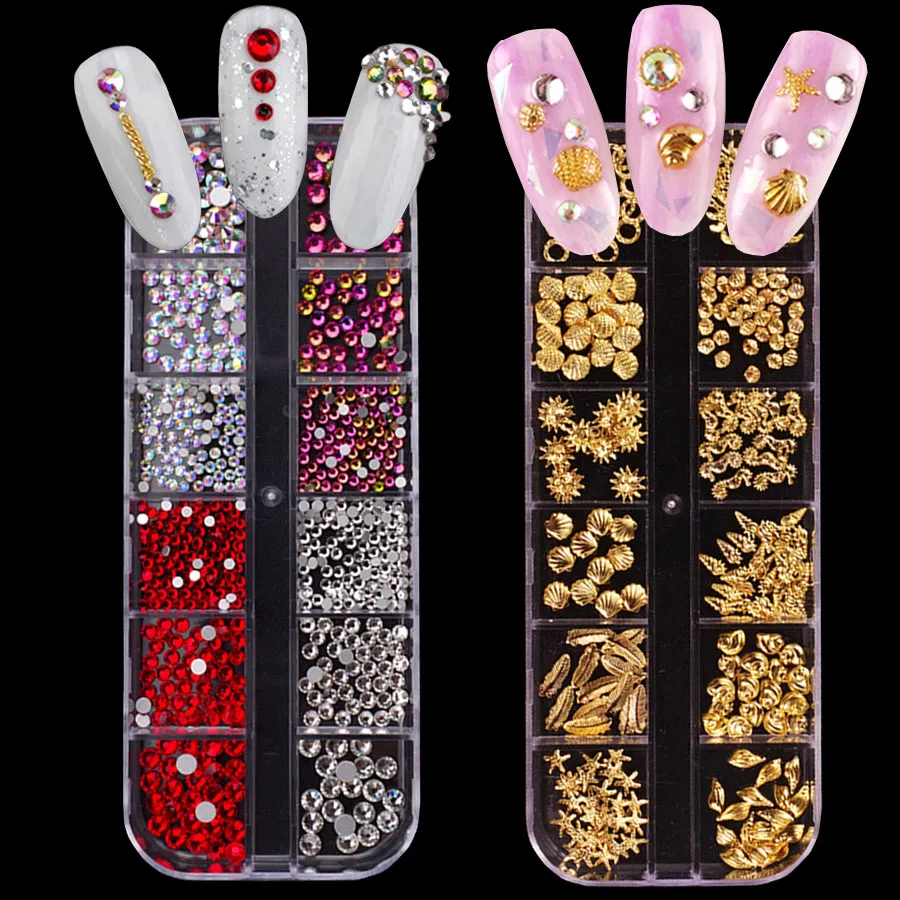 Bittb пилочки для ногтей художественные украшения Стразы Разноцветный жемчуг бусины алмазный камень украшения для маникюра дизайн ногтей