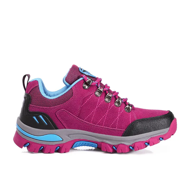 

Cross-country couples'mountaineering shoes wear-resisting, waterproof, skid-proof and shock-absorbing sneakers