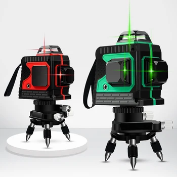 

Laser Level 8 Lines 2D Green Line Level Vertical Cross Super Powerful Red Laser Level construction tools