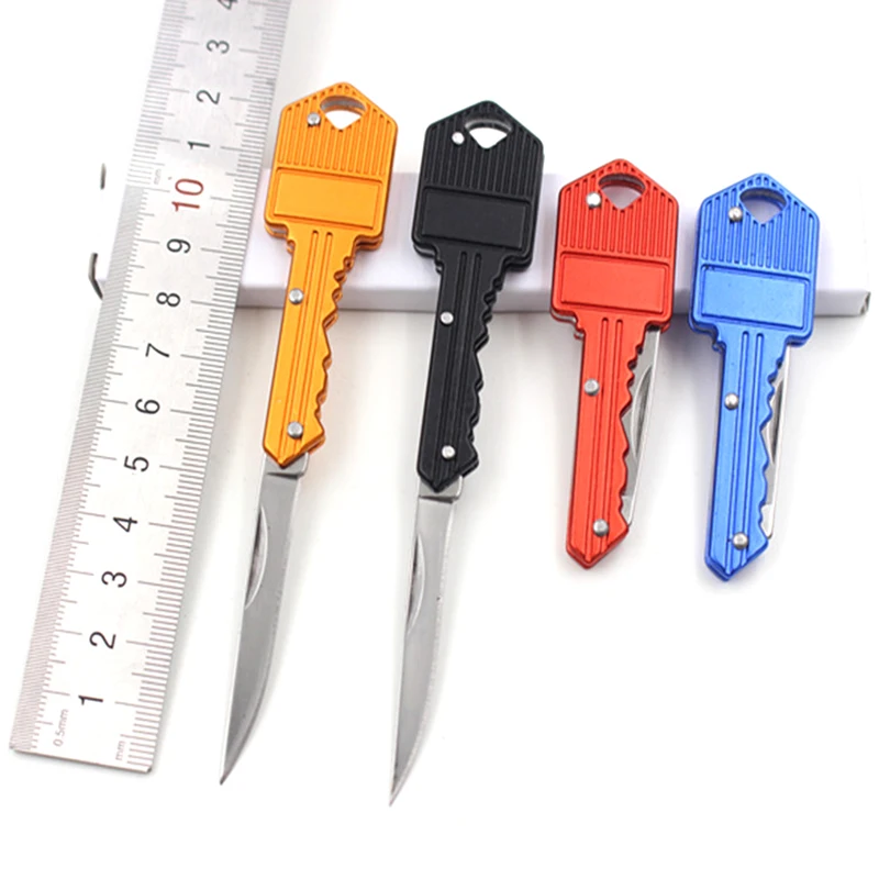 

Mini Folding Blade Key Knife Outdoor Camping Survival Knife Multi Purpose Tactical Knife Blade Creative Gift Knife DAF005