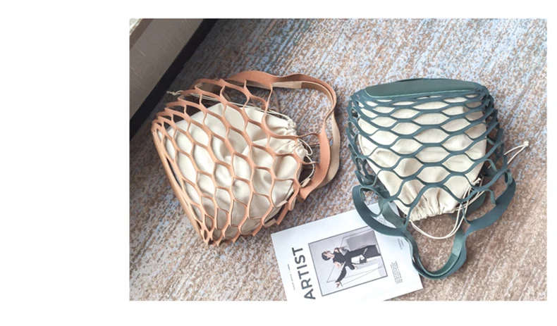 Hollow out women net bag (24)
