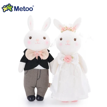 

Free shipping!NEW! 38CM 1PAIR METOO Lovers doll Wedding Doll Plush toys,birthday&Christmas gift for children