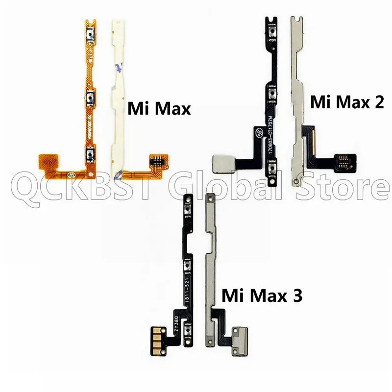 Новый Для Xiaomi Mi Max/Max 2/Max 3 Боковая кнопка гибкий кабель Кнопка питания громкости