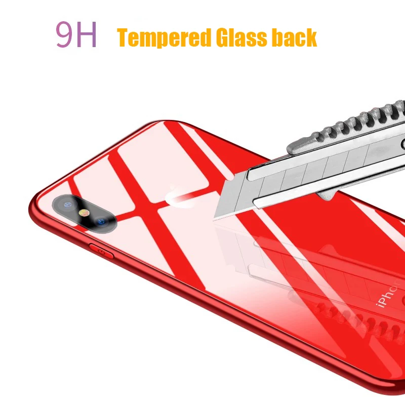Suntaiho Tempered Glass Case for iPhone X Back Cover Glass Case for iPhone 7 7 Plus Plating Edge Phone Case for iPhone 8 6 Plus Suntaiho Tempered Glass Case for iPhone X Back Cover Glass Case for iPhone 7 7 Plus Plating Edge Phone Case for iPhone 8 6 Plus