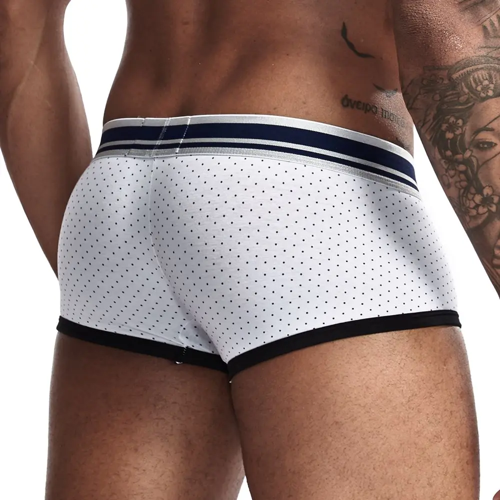 JOCKMAIL Брендовые мужские трусы дышащие боксеры хлопковое Мужское нижнее белье u