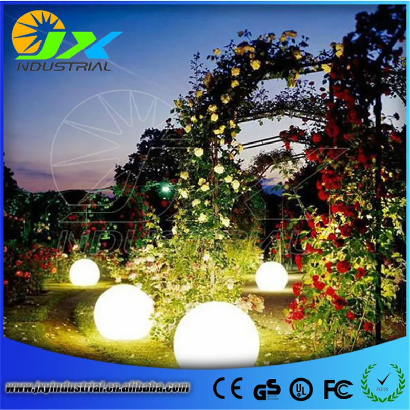 

2pcs*30cm Floating LED Pool Glow Light Orb Ball Outdoor or indoor lithium battery Living Garden Light Decor