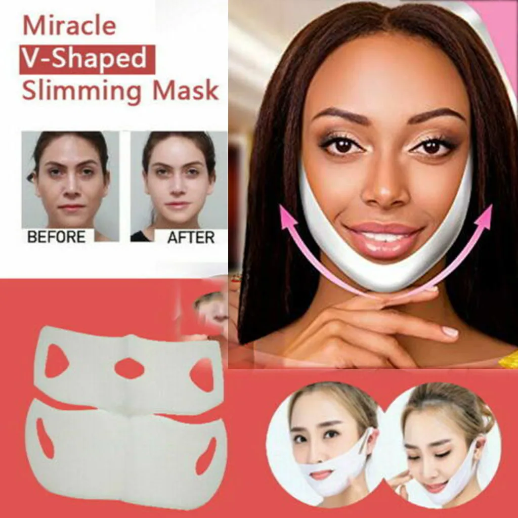 Slimming Mask 1PCS V Line Mask Neck Masks Face Lift V Lifting Chin Up