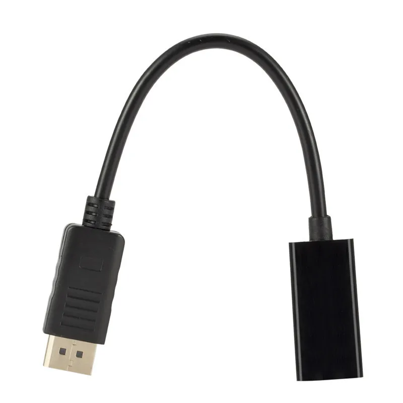 1 قطعة 4 K موانئ دبي إلى HDMI 1080 P عرض ميناء محول الكابل ل HP/DELL PC محمول العارض الذكور إلى الإناث HDTV العارض 1 قطعة 4 K موانئ دبي إلى HDMI 1080 P عرض ميناء محول الكابل ل HP/DELL PC محمول العارض الذكور إلى الإناث HDTV العارض