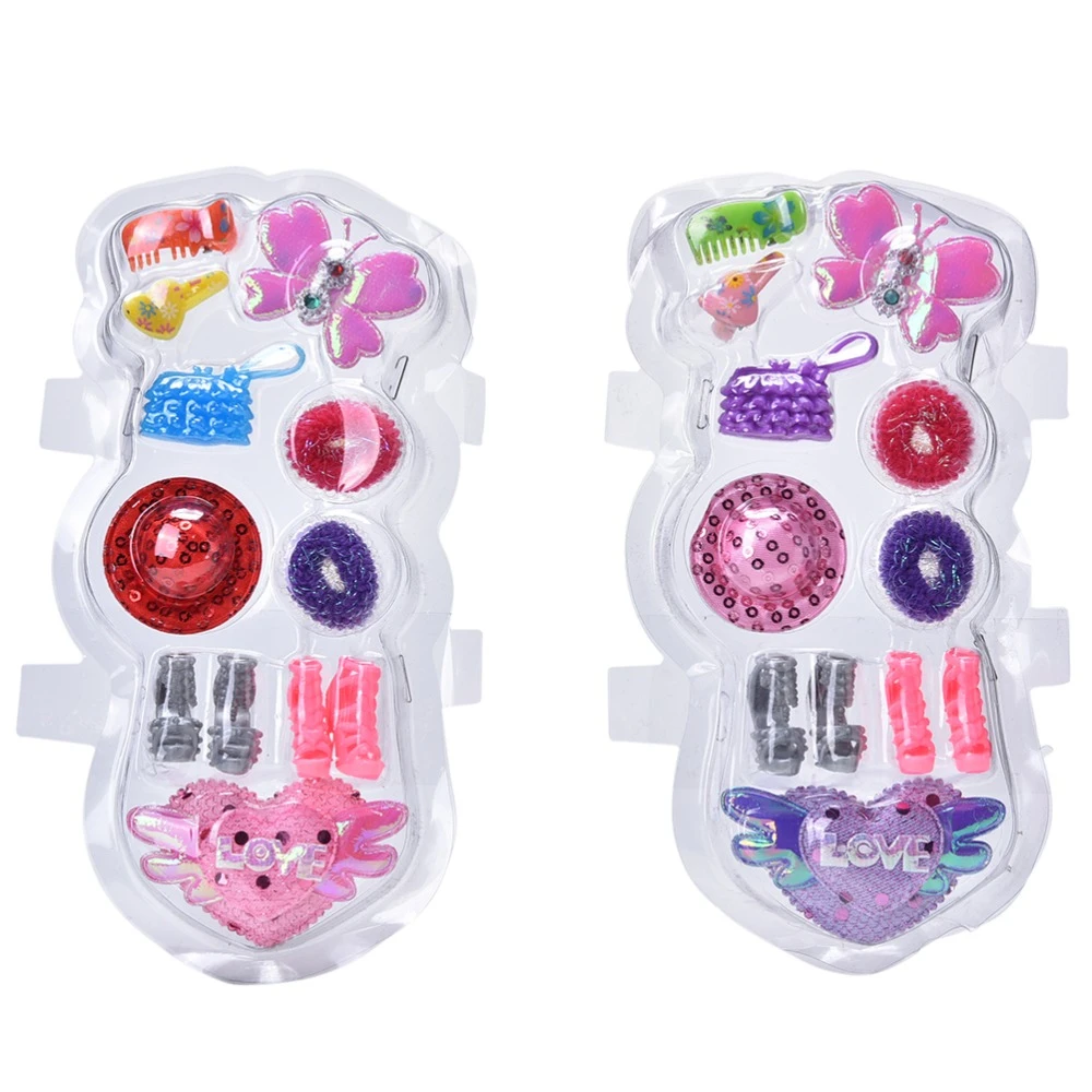 barbie hair accessories set