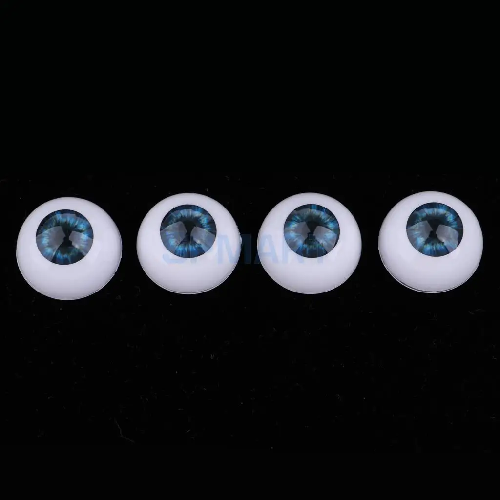 24mm Acrylic Eyeball Safety Eyes For Baby Doll Replacement Accessories