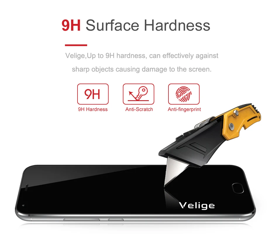 Velige 2.5D Tempered Glass for Meizu MX5 MX 5 Screen Protector 0.3mm 9H Hardness Guard Glass Film (10)