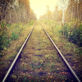 

fond photographie mariage background for photo shoot Train tracks Backdrop