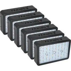 Famurs led grow light 6 шт. 1000 Вт полный спектр Veg/Bloom таймер группа пульт дистанционного управления лампа для растений Крытый Фито лампа расти палатка