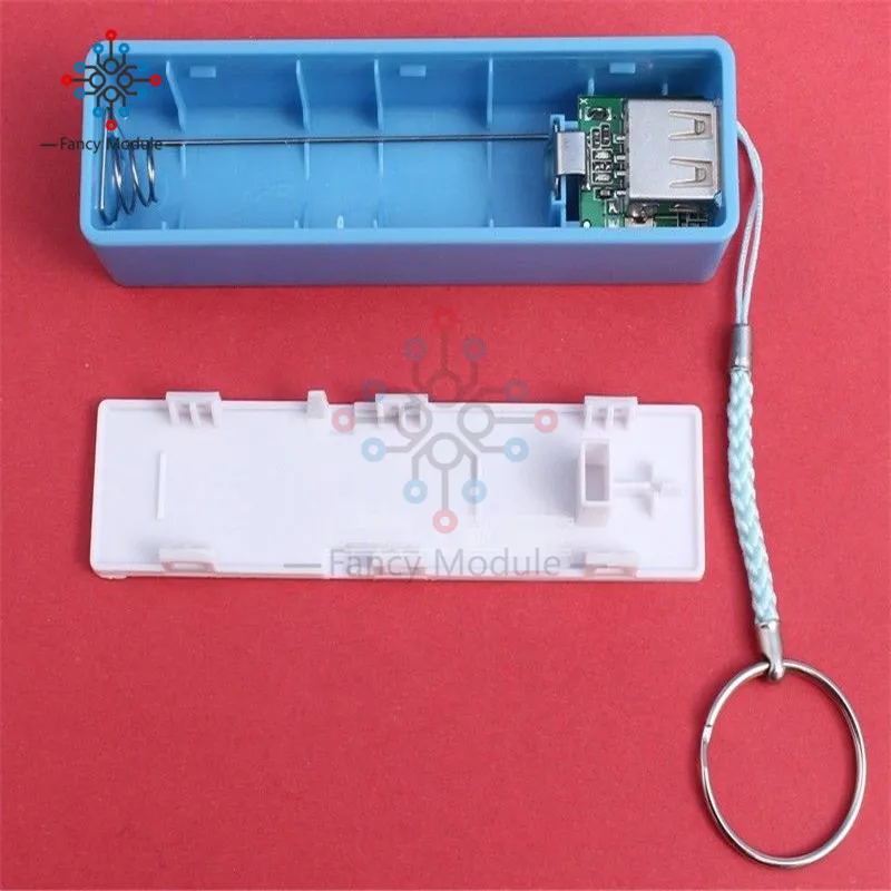 Новое поступление 1 шт USB Power Bank Case Kit 18650 зарядное устройство DIY Box Kit синий