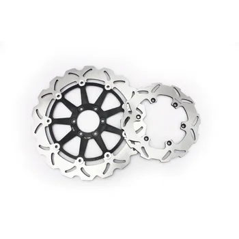 

BIKINGBOY Front Rear Brake Discs Disks Rotors for Aprilia MX 125 04 05 06 07 RS 125 REPLICA 1992 1993 1994 1995 1996 1997 92-97