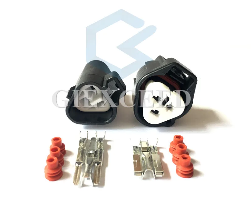 2 комплекта 3 Pin 6189-0179 11016 светильник разъем двигателя для Toyota Camry Corolla Honda Accord Fit Civic катушка зажигания вилка