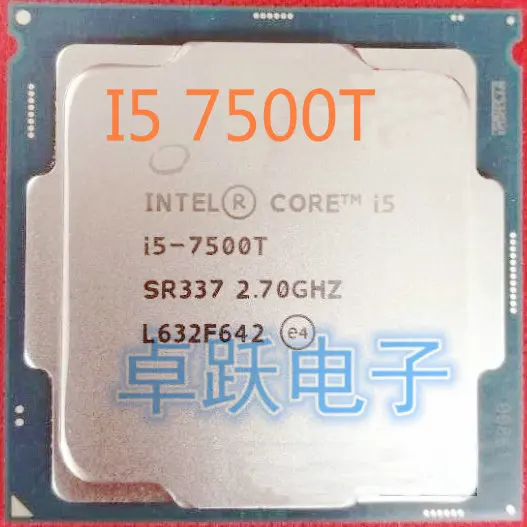 Intel I5 7500T I5-7500T CPU Processor 2.7GHz Quad-Core LGA 1151 scrattered  pieces free shipping