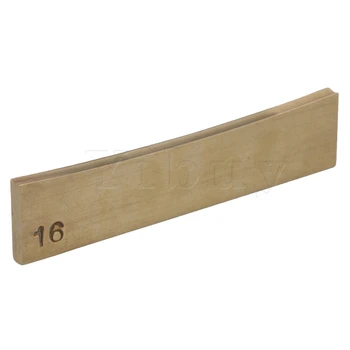 

Yibuy 16 Radian Handheld Brass Guitar Fret Press Insert for Guitar Luthiers
