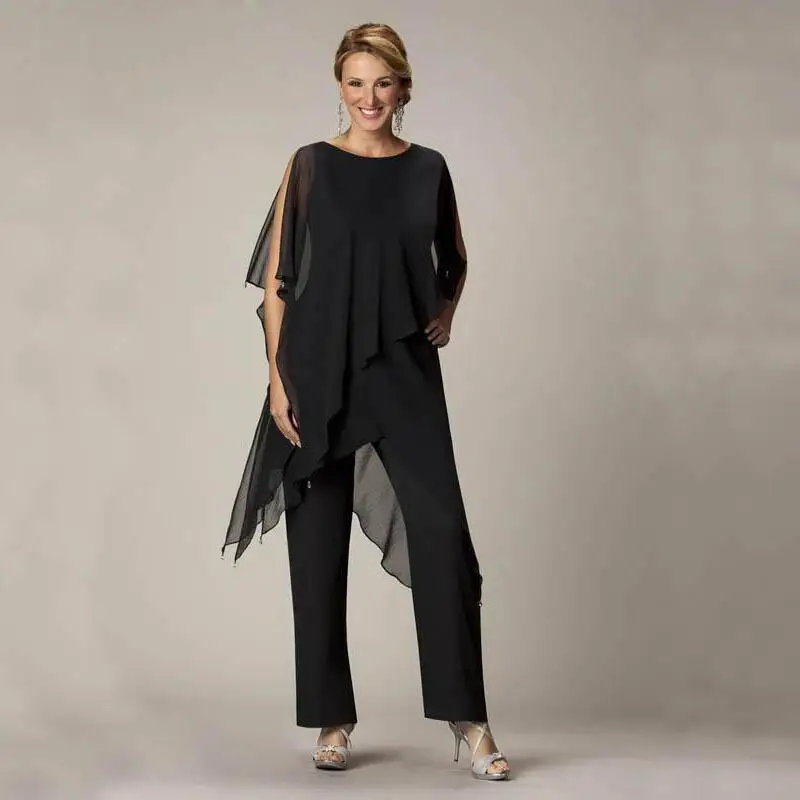 2017 Casual Summer Wear Pants For Women Mother Ladies Chiffon