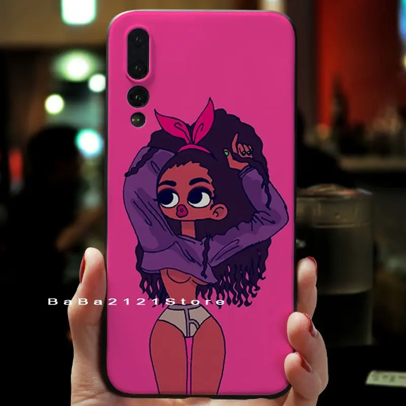 Melanin sticker Poppin Aba Queen Black Girl