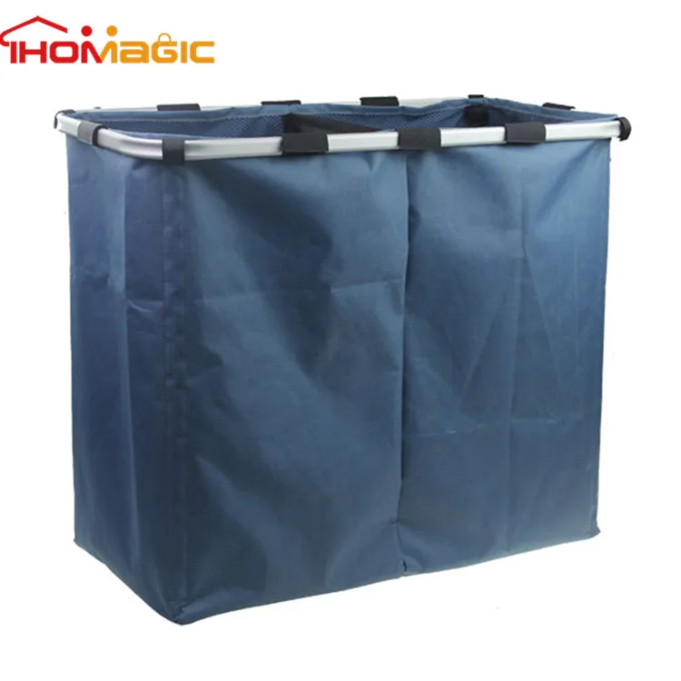double bin laundry hamper