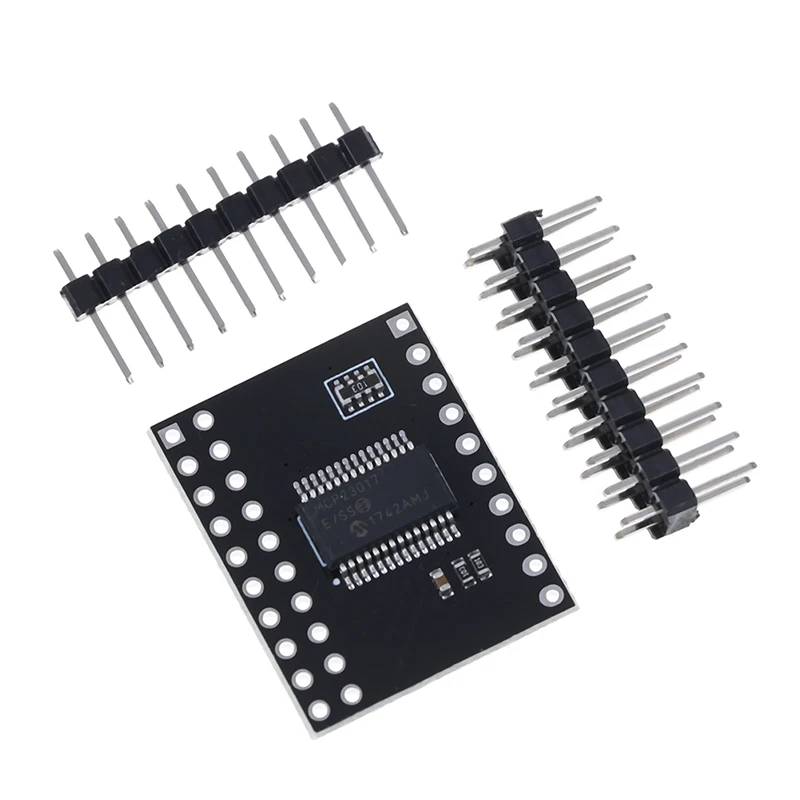 MCP23017 серийный Интерфейс модуль IIC I2C 16 бит I/O расширитель шпильки 10 МГц 2 6*2 1