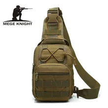 Бренд MEGE, Военная Тактическая нагрудная сумка, мужская спортивная нейлоновая Водонепроницаемая Повседневная камуфляжная сумка на плечо