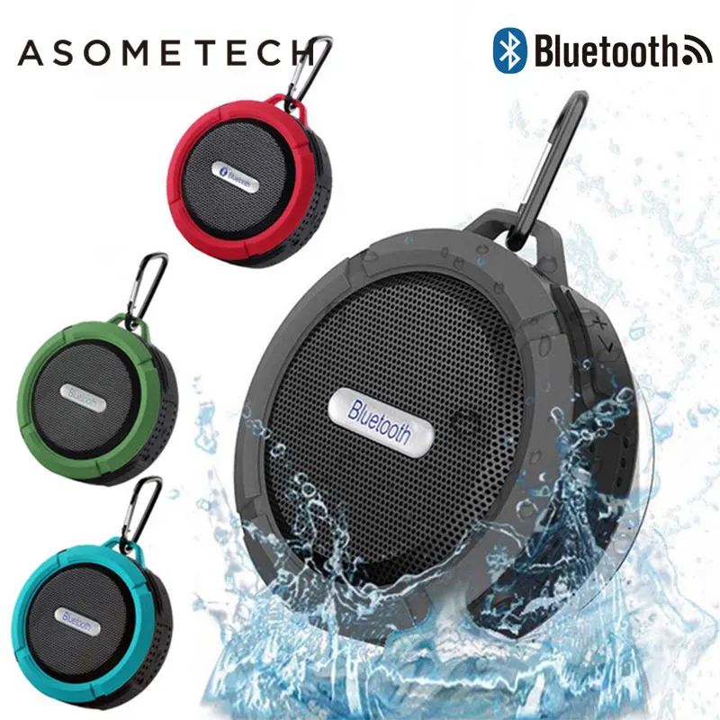 

Wireless Bluetooth Speaker Waterproof Mini Outdoor Sport Speakers Bass Portable Adsorption Altavoz Sucting Soundbar For Phone TF