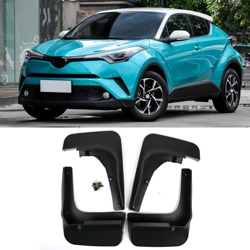 4pcs Car SUV Pickup Van Mud Flaps Mudguards Front Rear Fender Splash Guards BF#
