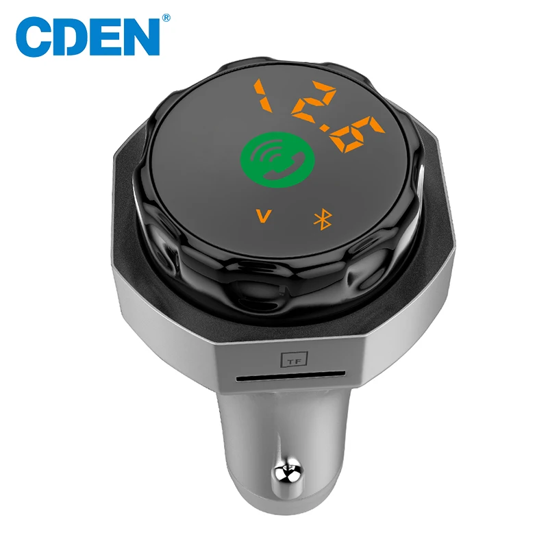 Wireless Bluetooth FM Transmitter Adapter MP3 Player Hands-free Car Kit FM Modulator Support U disk TF Card Dual Car Charger