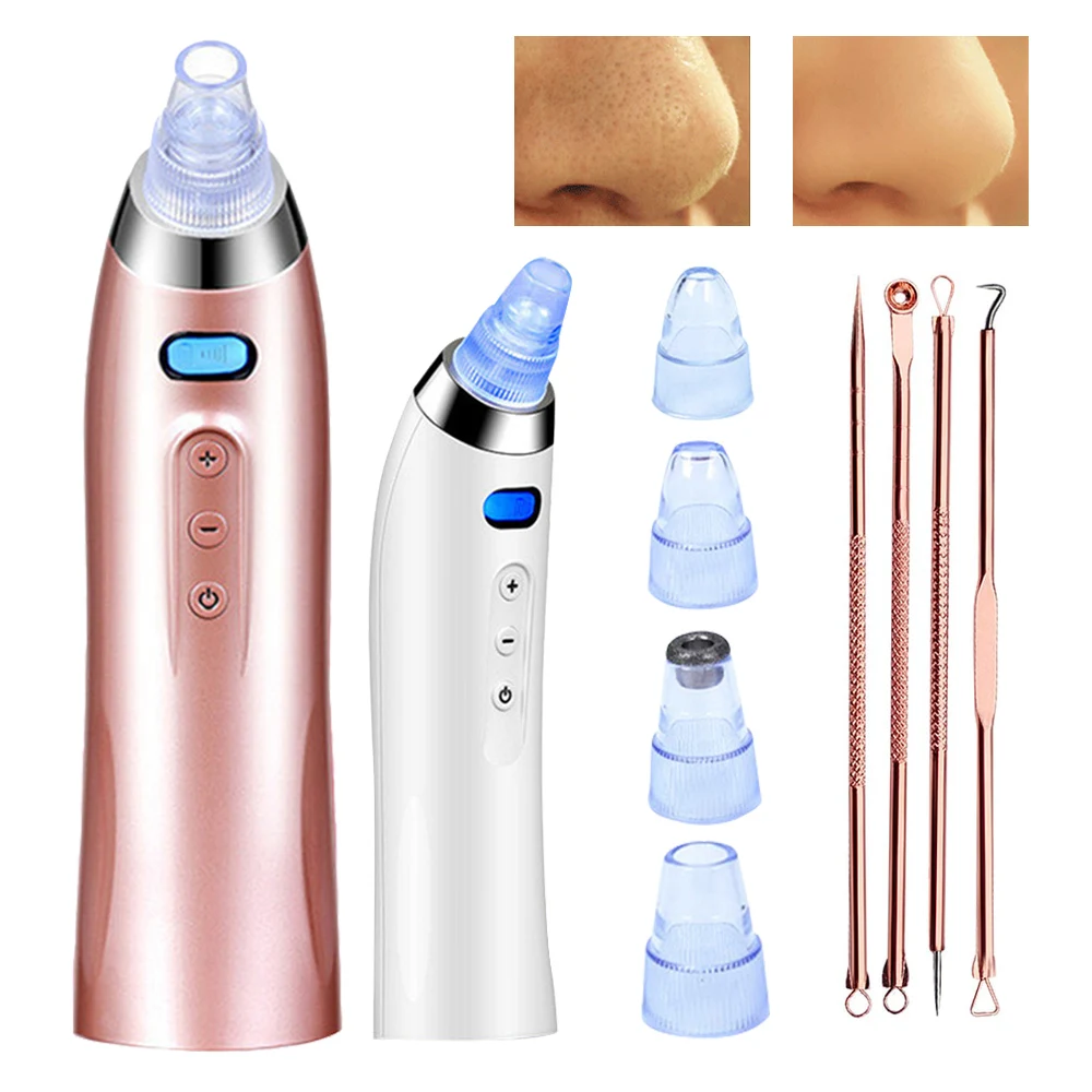 

Pore Cleaner Face Blackhead Comedone Acne Pimple Belmish Extractor Vacuum Suction for Face Skin Care Tool Black Dot Spot Remover