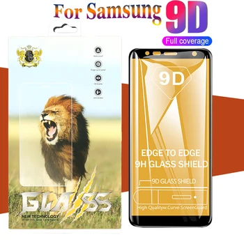 

100pcs 9D Tempered Glass Full Cover Film For Samsung Galaxy A10S A20S A30S A40S A50S A70S A51 A71 A91 M30S Printing New Package