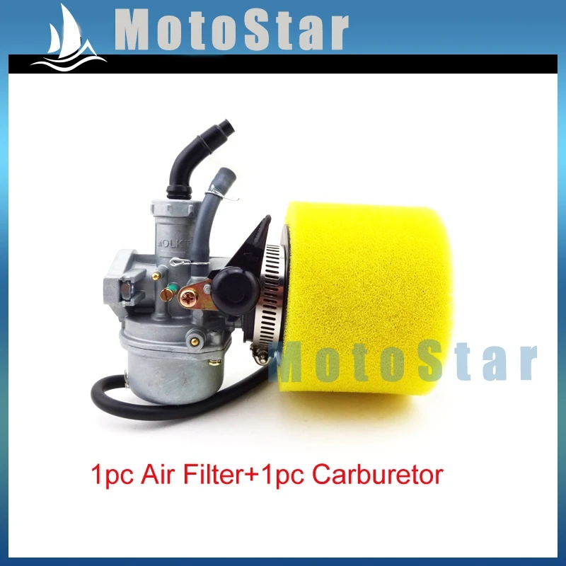 22 мм Карбюратор Carb + 38 воздушный фильтр для 110cc 125cc двигатель китайский ATV Quad Go Kart
