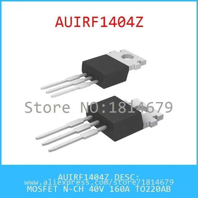 Бесплатная Доставка 1 Шт./лот AUIRF1404Z MOSFET N-CH 40 В 160A TO220AB 1404 AUIRF1404 |