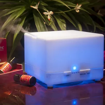 

700ml LED Night Light Essential Oil Ultrasonic Air Humidifier electric Aroma Diffuser Aromatherapy Dry Protecting