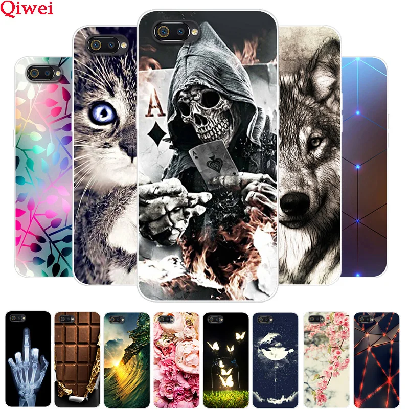 

Printed Soft TPU Cover For OPPO Realme 3 Pro C2 C1 A59 A9 F11 Pro AX7 A7 RX17 Neo A1K Case Silicone Capas on OPPO F5 F7 F9 Coque